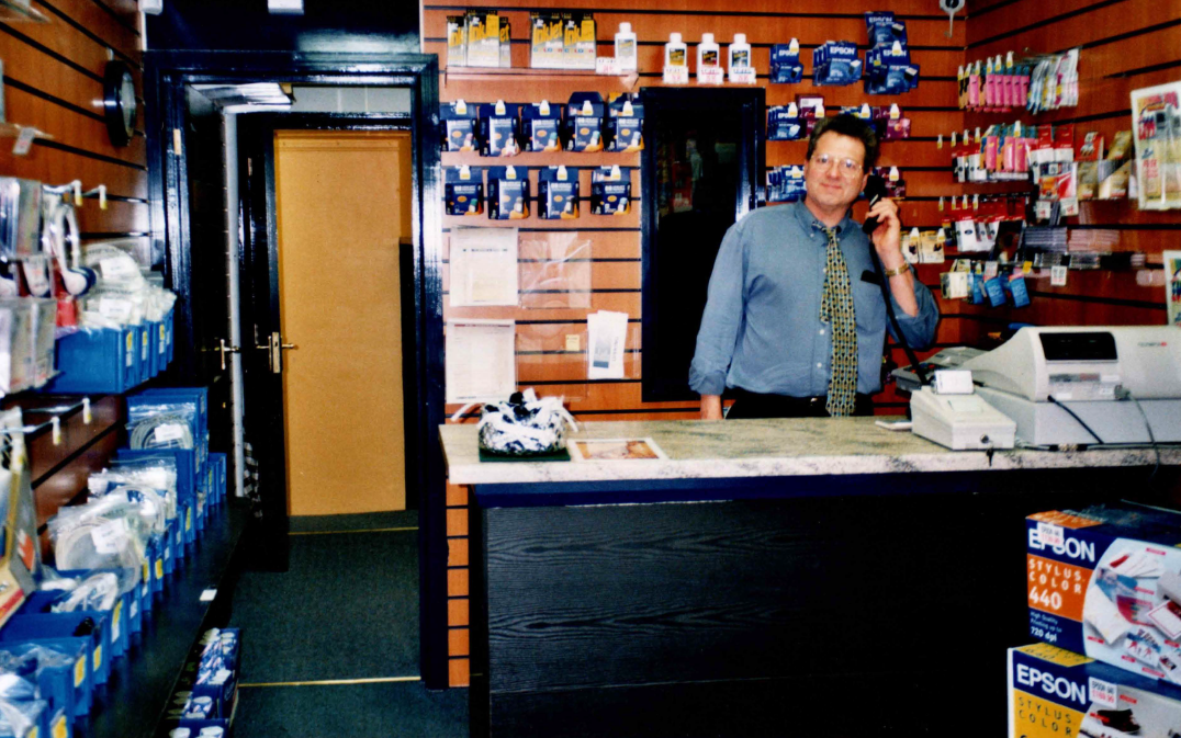 Roger in Original Farnham Retail Store 2